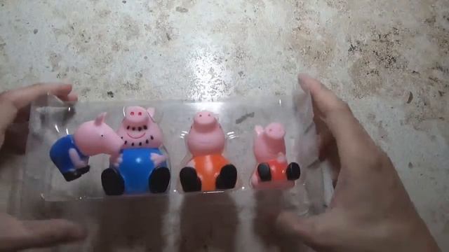 Обзор игрушек. Свинка Пеппа. Семья. смотреть онлайн
