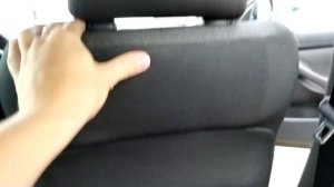 Снятие сидений TOYOTA Avensis II