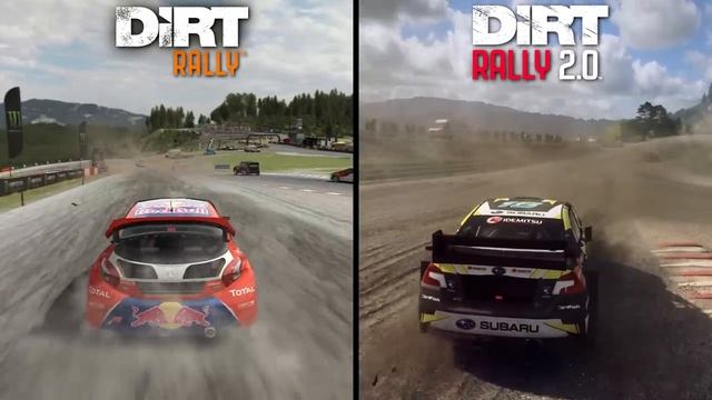 DiRT Rally 2.0 vs DiRT Rally | Direct Comparison смотреть онлайн