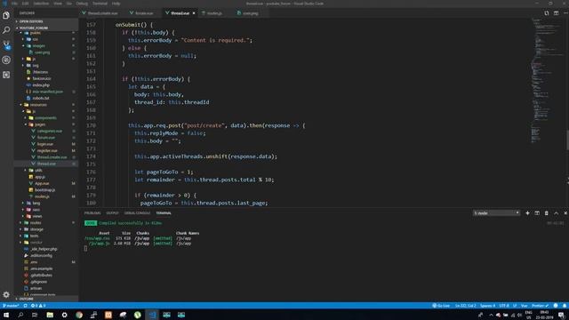 Laravel & Vue: Create your own forum! NEW 2019! Part 5 смотреть онлайн