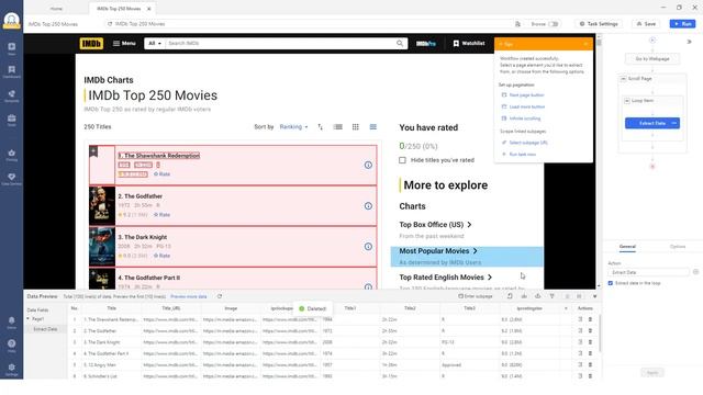 How to Scrape IMDb Data Without Coding смотреть онлайн
