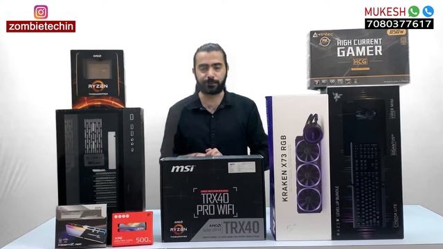 Threadripper Pc Built | Ryzen 3990X | Performance Power House смотреть онлайн