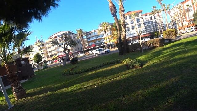 ?? ALANYA Прогулка в центре набережная март 2021 Аланья Турция