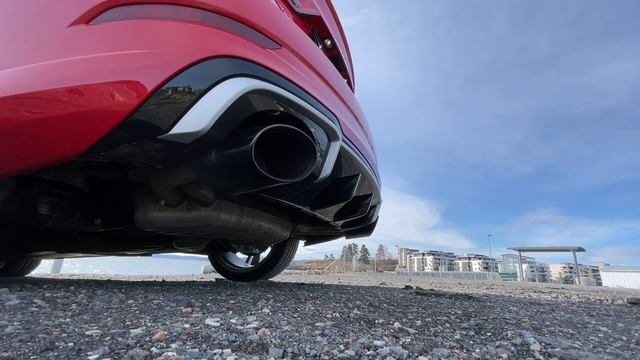 2020 Audi RS3 Sedan With Factory RS Sports Exhaust