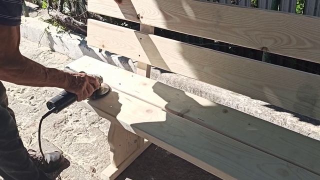 Садовая лавочка своими руками! смотреть онлайн