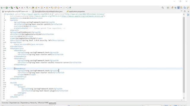 Spring Boot 3.0.0 Security JWT (Intro) Create a new Spring Boot Security project. смотреть онлайн
