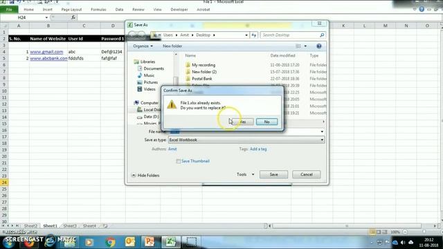 Password Manager without any special software using MS Excel special feature смотреть онлайн