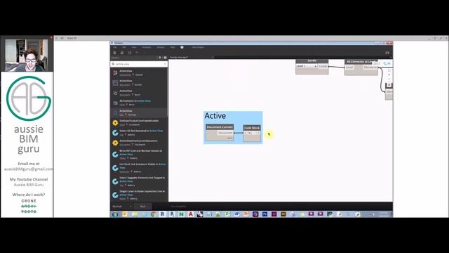 Learn Dynamo - Lesson 6: Working with Revit Data смотреть онлайн