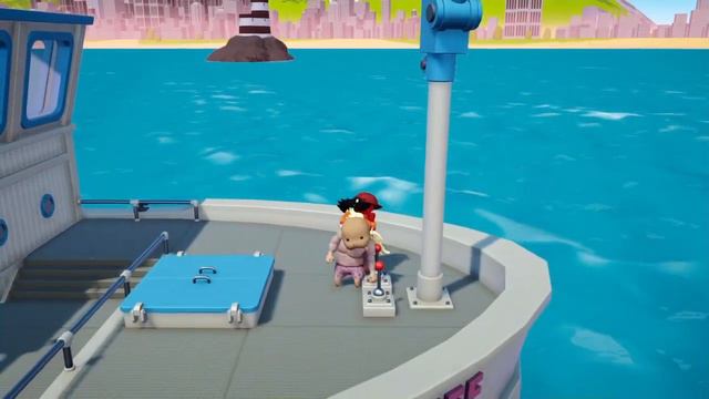 TRAPPING SHARKS In The TRAWLER! (Gang Beasts Funny Moments) смотреть онлайн