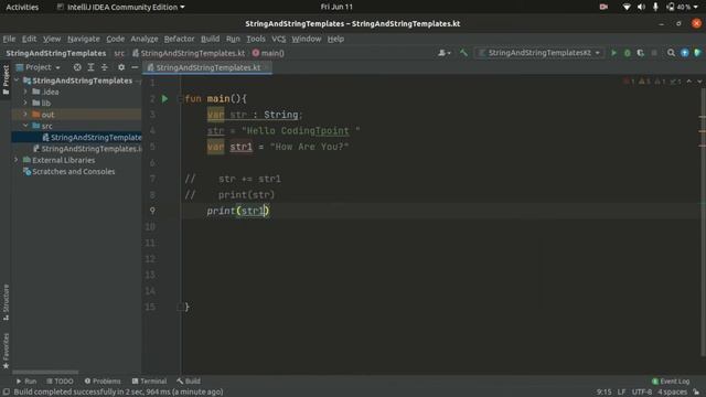 Part 3 - Kotlin String Template In Hindi | Codingtpoint смотреть онлайн
