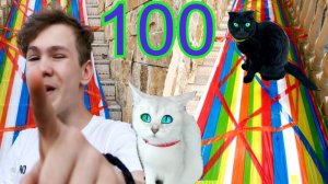 100 СЛОЁВ! СКАТИСЬ, ПОДНИМИСЬ, СОБЕРИ ДЕНЬГИ!!! ЧЕЛЛЕНДЖ.