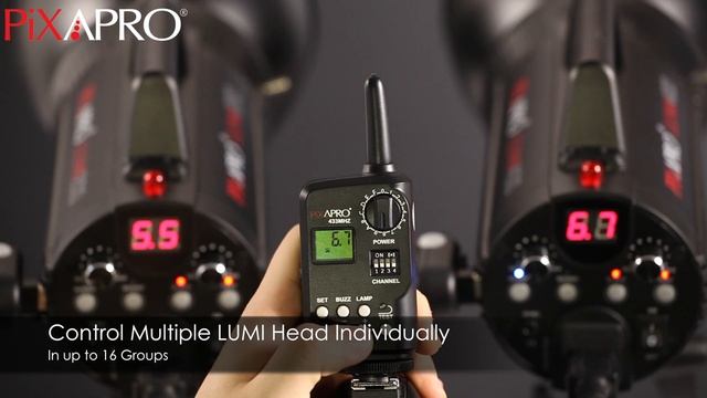 LUMI 400 By PIXAPRO Studio Lighting Equipment or Studio Lighting Kits смотреть онлайн