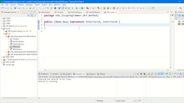 #3 - Java 8 - Default and Static Methods, Functional Interfaces| Usage with Examples #java #java8 смотреть онлайн