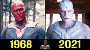 ✅ Вижен - Эволюция (1968 - 2021) ! Все Появления Виктора Шейда !