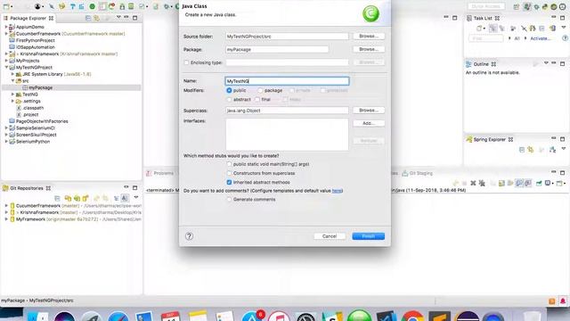 TestNG Framework - Setup and Run a test смотреть онлайн