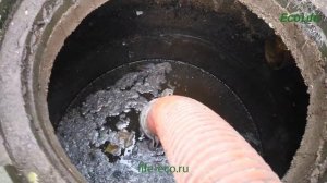 Откачка септического колодца глубиной 3 метра