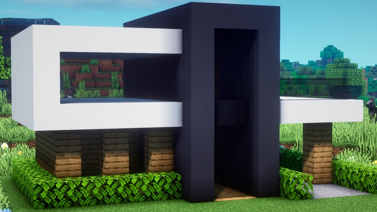 КАК ПОСТРОИТЬ БОЛЬШОЙ ХАЙ-ТЕК ДОМ В МАЙНКРАФТЕ! смотреть онлайн