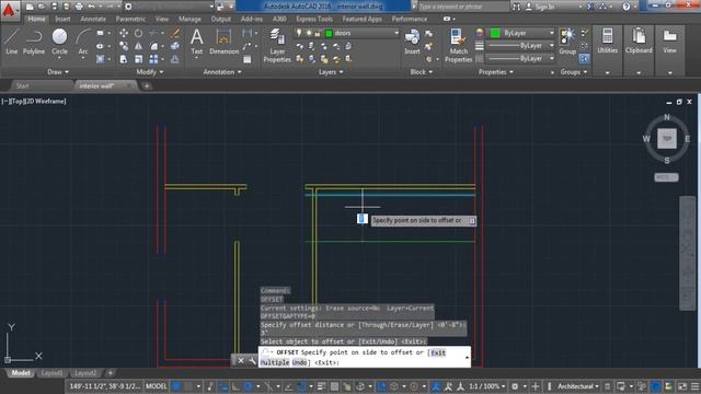 Autocad 2016 How To Create Doors and Windows Lesson 4 YouTube смотреть онлайн
