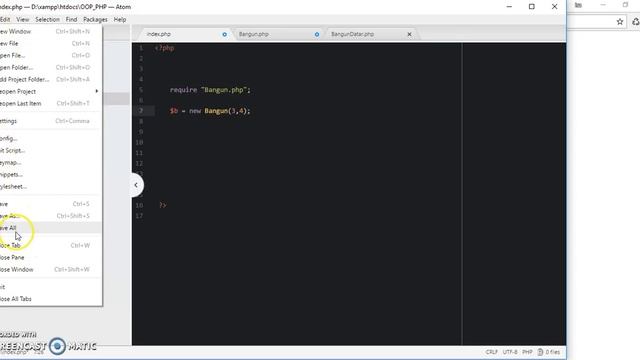 Tutorial OOP PHP 6 Konstruktor смотреть онлайн