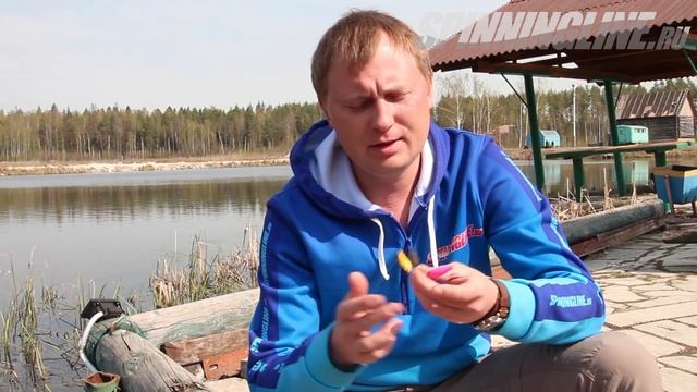 Ловля форели весной на платнике