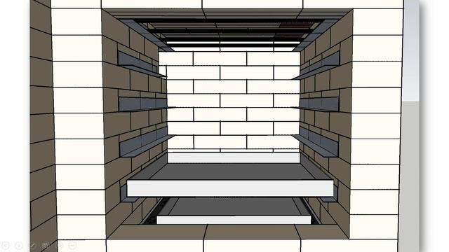ПРОЕКТ барбекю BIG L 90 КМПК NORD с русской печью для самостоятельного строительства. Проект смотреть онлайн