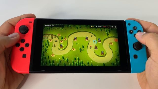 Fantasy Tower Defense | Nintendo Switch handheld gameplay смотреть онлайн