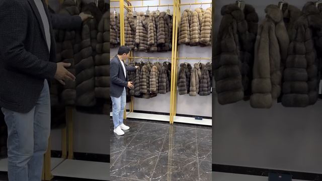 Короткие полушубки из меха соболя от Furmonde.ru смотреть онлайн