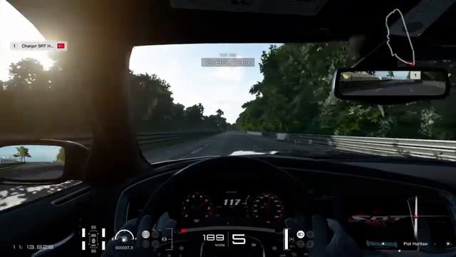 GT Sport Dodge Charger SRT Hellcat Drive And Review смотреть онлайн
