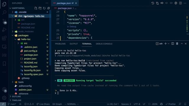 Develop great TypeScript packages with Nx смотреть онлайн