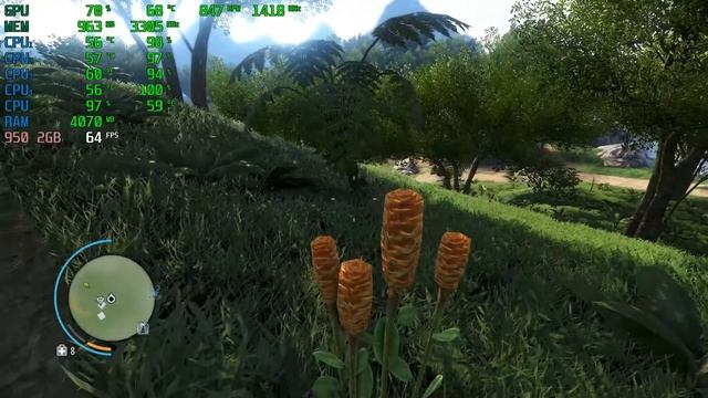 Far Cry 3 | GTX 950 2GB + i5-2310 + 12GB RAM смотреть онлайн