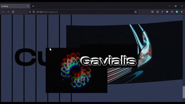Smooth Scrolling & Distortion liquid Image, Video hover effect Using Curtains.js | Locomotive.js смотреть онлайн