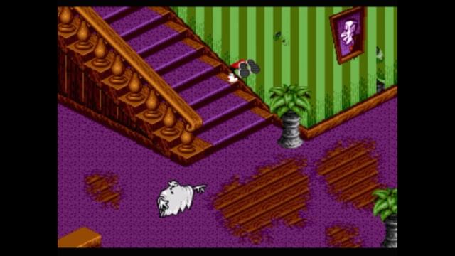 Sega Mega Drive 2 (Smd) 16-bit Spot Goes to Hollywood Stage 4 Haunted House/Дом с привидениями