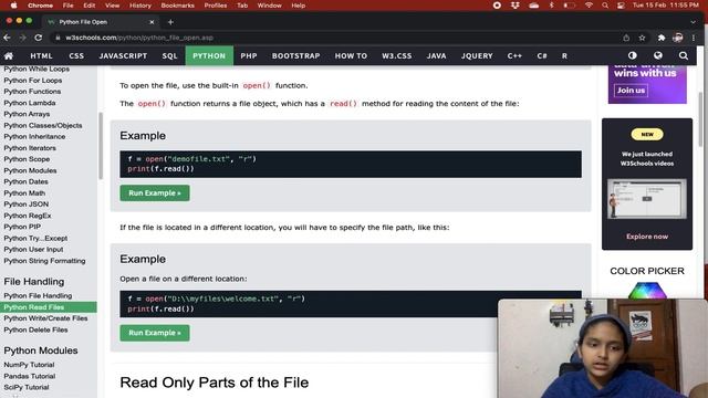 Python File Handling смотреть онлайн