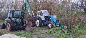 ЮМЗ 6 ЭКСКАВАТОР! ВЫКОРЧЕВКА