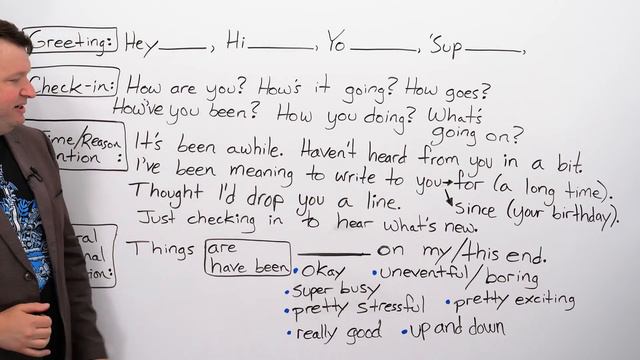 How to write informal emails in English смотреть онлайн