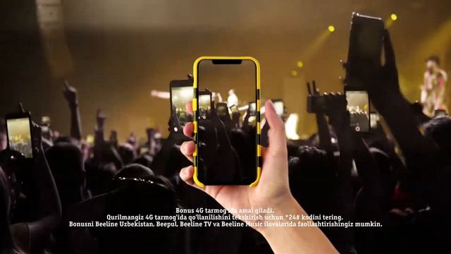 Рекламный ролик Beeline Uzbekistan "4G Бонус" смотреть онлайн