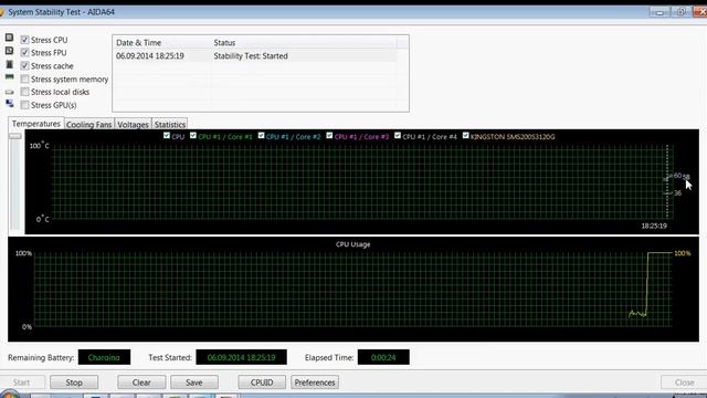 Программа AIDA64. Замеряем температуру процессора смотреть онлайн