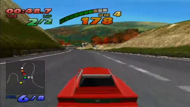 the Need for Speed 1 [1996] HD Gameplay (PS1 on PS2) смотреть онлайн