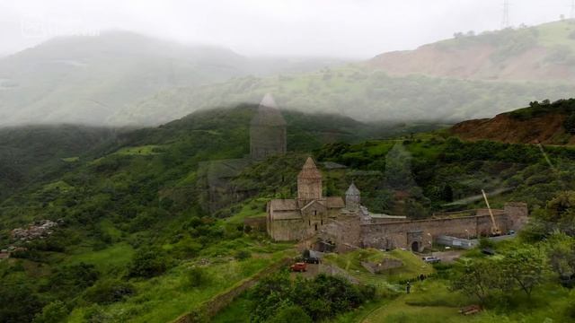 World's Longest DualTrack CableCar-Tatev Monastery Armenia смотреть онлайн
