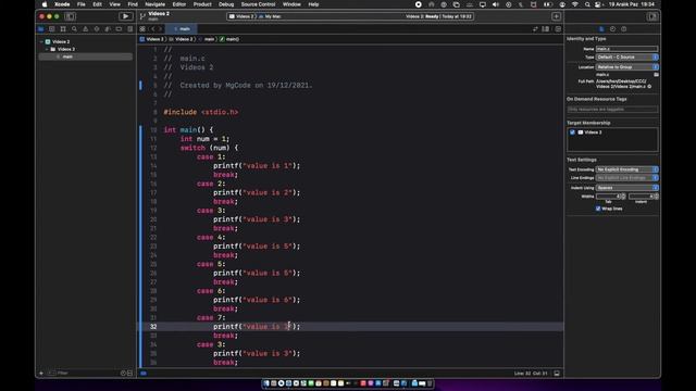 Switch-Case EASY C++ PROJECT #2 смотреть онлайн