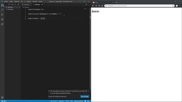 Cómo remover la extensión .php de las páginas con htaccess смотреть онлайн