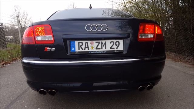 Audi S8 V10 Sound & Speed 450 PS смотреть онлайн