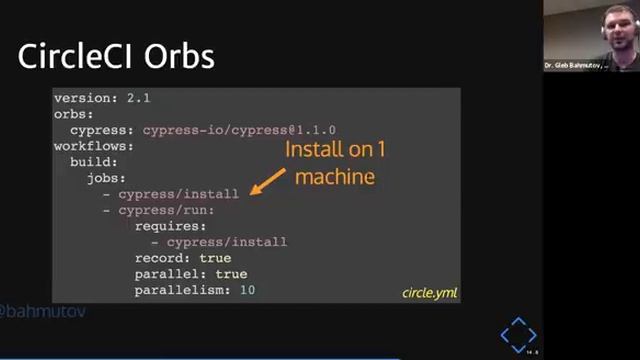 CircleCI and Cypress.io: Easily integrate end to end web application testing смотреть онлайн