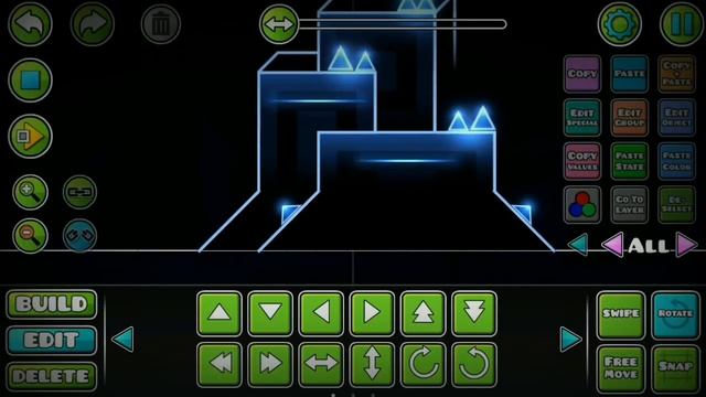 Как Создать красивый Декор? Geometry Dash 2.11 как создать Уровень и попасть во Featured. смотреть онлайн