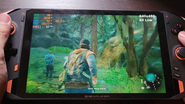 OneXPlayer 1S 1195G7 | Days Gone | Intel Iris Xe Performance смотреть онлайн