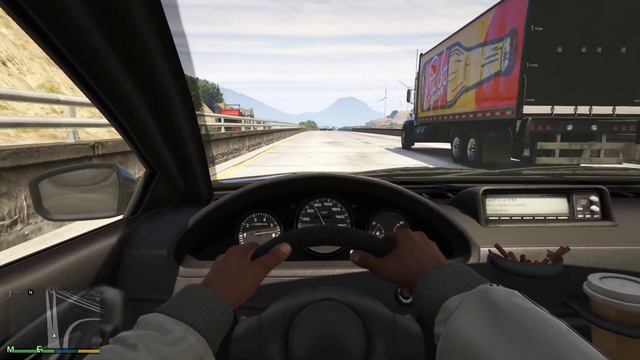 Normal drive from Los Santos to Paleto bay (GTA 5) смотреть онлайн