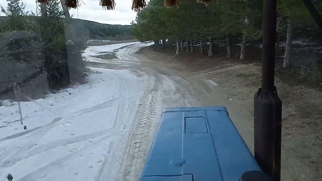 Вывоз прицеп мусора на тракторе МТЗ-80 часть 2 смотреть онлайн