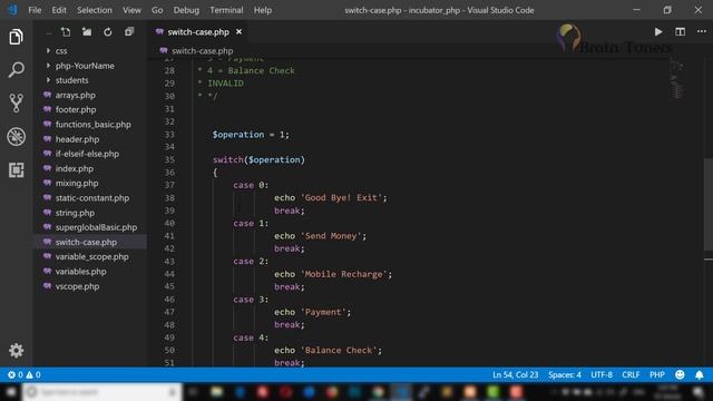 Swith Case in PHP | MRM смотреть онлайн