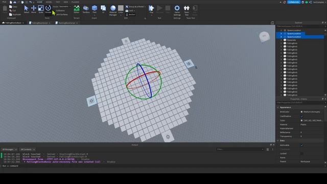 How to make a Falling Blocks Game | Roblox Studio смотреть онлайн
