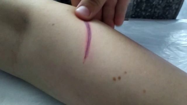 Как рисовать шрамы. Ч. 1 смотреть онлайн